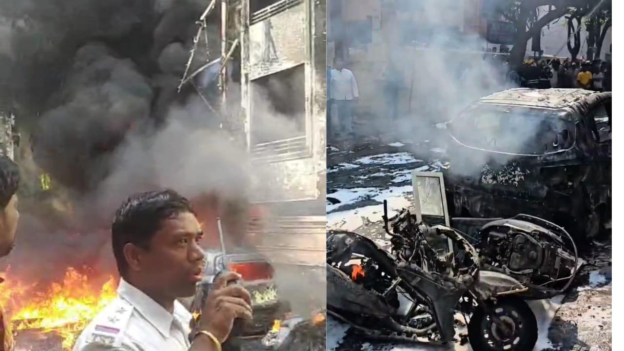 हैदराबाद बाजार घाट के एक आवासीय अपार्टमेंट में आग लगने से 9 लोगों की मौत हो गई